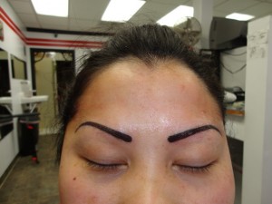Tattoo Eyebrows After 